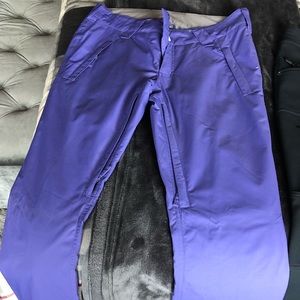 Purple Sims Snowboarding Pants